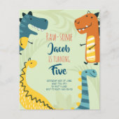 Begroting, enkele dagen geleden uitnodiging (Voorkant)