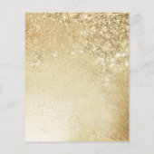 Begroting Enterprise - 50e Jubileum Gold Invitatio Flyer (Achterkant)