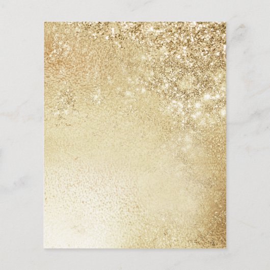 Begroting Enterprise - 50e Jubileum Gold Invitatio Flyer (Achterkant)