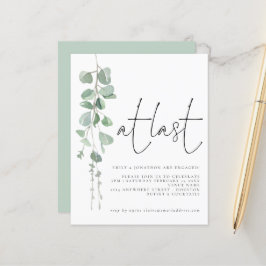 Begroting Eucalyptus bij laatste uitnodiging van d