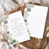 Begroting Eucalyptus Botanical Greenery Wedding
