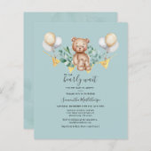 Begroting Eucalyptus Botanische Baby shower (Voorkant / Achterkant)