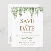 Begroting Eucalyptus Botanische QR-code behalve da (Voorkant / Achterkant)