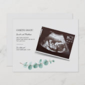 Begroting Eucalyptus Botanische Zwangerschap Baby (Voorkant / Achterkant)