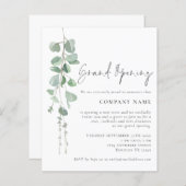 Begroting Eucalyptus Company Grand Opening (Voorkant / Achterkant)