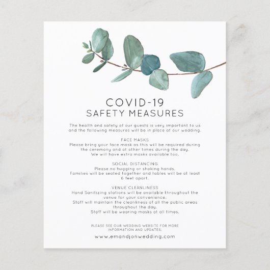 Begroting Eucalyptus Coronavirus Safety Enclosure (Voorkant)