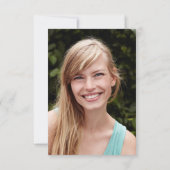 BEGROTING Eucalyptus Cross | Bevestiging bedankt Notitiekaartje (Achterkant)