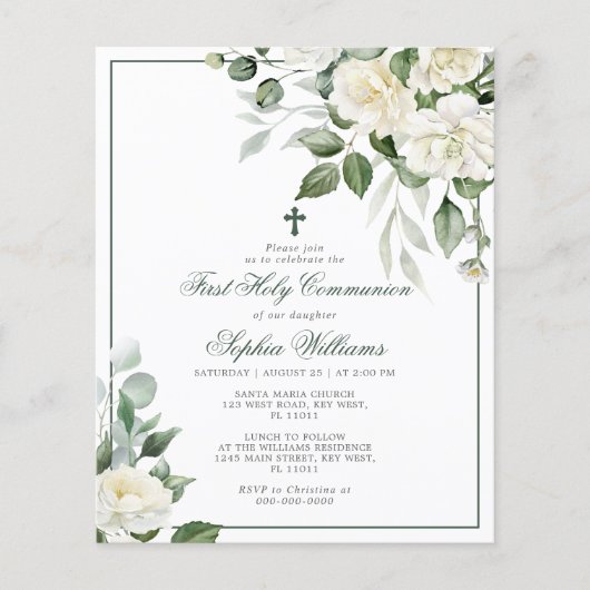 Begroting Eucalyptus Eerste Heilige Communie Uitno (Voorkant)