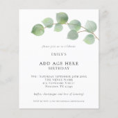 Begroting Eucalyptus Elke leeftijd wordt uitgenodi (Voorkant)