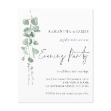 Begroting Eucalyptus Evening Party Weddenschap