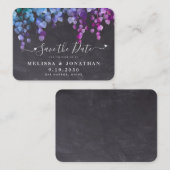 Begroting Eucalyptus Foliage Slate behalve datum Notitiekaartje (Voorkant / Achterkant)