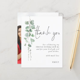 Begroting Eucalyptus Foto 30e verjaardag Dank u