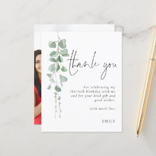 Begroting Eucalyptus Foto 30e verjaardag Dank u