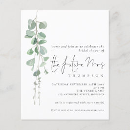 Begroting Eucalyptus Future Mrs Vrijgezellenfeest 