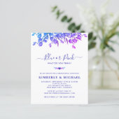 Begroting Eucalyptus Geslacht Paars blauw roze (Staand voorkant)