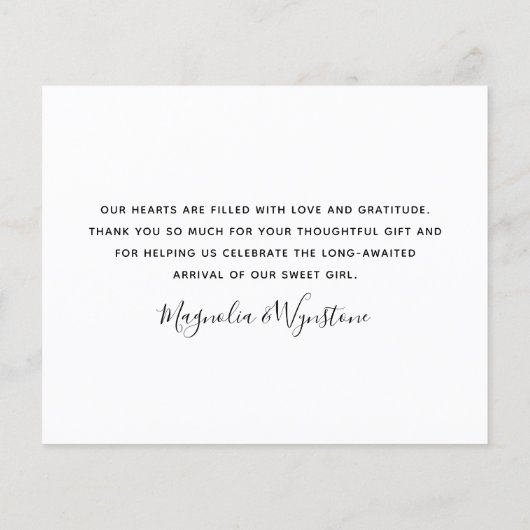 Begroting Eucalyptus Goedkeuring Hartelijk dank (Achterkant)