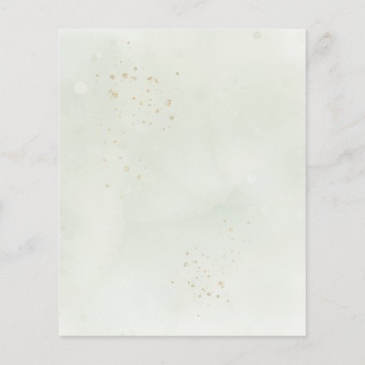 Begroting Eucalyptus Green Foliage bespaart datum (Achterkant)