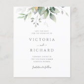 Begroting Eucalyptus Green Foliage bespaart datum (Voorkant)