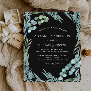 Begroting Eucalyptus Greenery Botanical Wedding