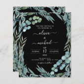 Begroting Eucalyptus Greenery Botanical Wedding (Voorkant / Achterkant)