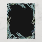 Begroting Eucalyptus Greenery Botanical Wedding Flyer (Achterkant)