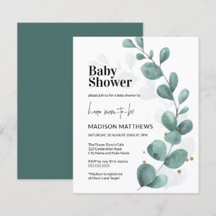 Begroting Eucalyptus Greenery botanisch Baby showe