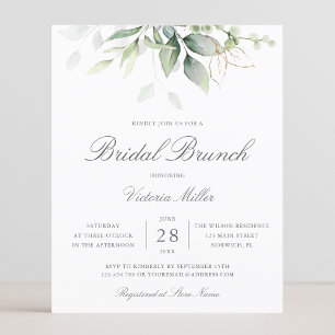 Begroting Eucalyptus Greenery Bridal Brunch