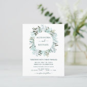Begroting Eucalyptus Greenery Elegant Wedding (Staand voorkant)