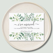 Begroting Eucalyptus Greenery Ik heb mijn aankondi