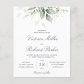 Begroting Eucalyptus Greenery laat de legante brui (Voorkant)