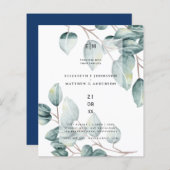 Begroting Eucalyptus Greenery leveert bruiloft uit (Voorkant / Achterkant)