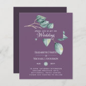 Begroting Eucalyptus Greenery leveert bruiloft uit (Voorkant / Achterkant)