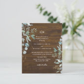 Begroting Eucalyptus Greenery Rustic Wedding (Staand voorkant)