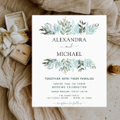 Begroting Eucalyptus Greenery Succulent Wedding