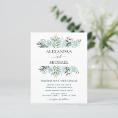 Begroting Eucalyptus Greenery Succulent Wedding (Staand voorkant)