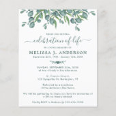 Begroting Eucalyptus Greenery - viering van het le (Voorkant)