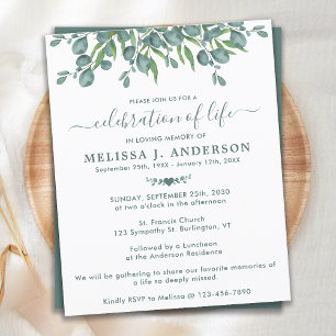 Begroting Eucalyptus Greenery - viering van het le