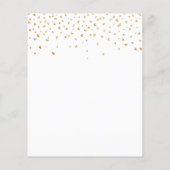 Begroting eucalyptus greenery vow-uitnodiging tot  (Achterkant)