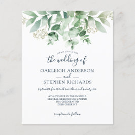 Begroting Eucalyptus Greenery Wedding
