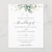 Begroting Eucalyptus Greenery Wedding (Voorkant)