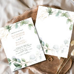 Begroting Eucalyptus Greenery Wedding Invitations<br><div class="desc">Maak je klaar om de toon te zetten voor je aanstaande bruiloft met onze mooie en budgetvriendelijke eucalyptustrouwuitnodigingen. Deze uitnodigingen zijn voorzien van een verbluffend eucalyptusontwerp, dat een beetje natuur brengt op uw speciale dag. Met een budgetvriendelijk prijsniveau kunt u de perfecte uitnodiging hebben zonder de bank te breken. Ons...</div>