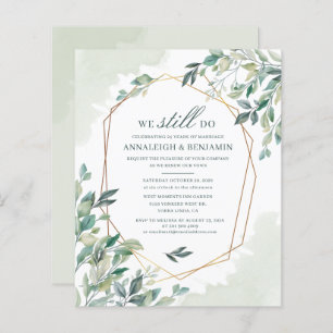 Begroting Eucalyptus Greenery Wedding Vow Renewal