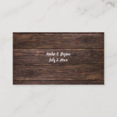 Begroting Eucalyptus & houten groen 2SM Geen maalt Informatiekaartje (Achterkant)