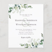 Begroting Eucalyptus in één weddenschap (Voorkant)