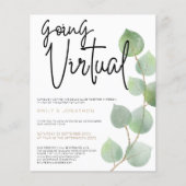 Begroting Eucalyptus laat script virtuele bruiloft (Voorkant)