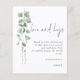 Begroting Eucalyptus Love Hugs Vrijgezellenfeest B