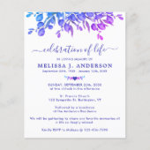 Begroting Eucalyptus Paarse viering van de investe (Voorkant)