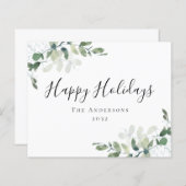 BEGROTING Eucalyptus Prettige feestdagen Vakantied (Voorkant / Achterkant)