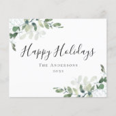 BEGROTING Eucalyptus Prettige feestdagen Vakantied (Voorkant)