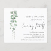 Begroting Eucalyptus QR Avond-huwelijksfeest Uitno (Voorkant)